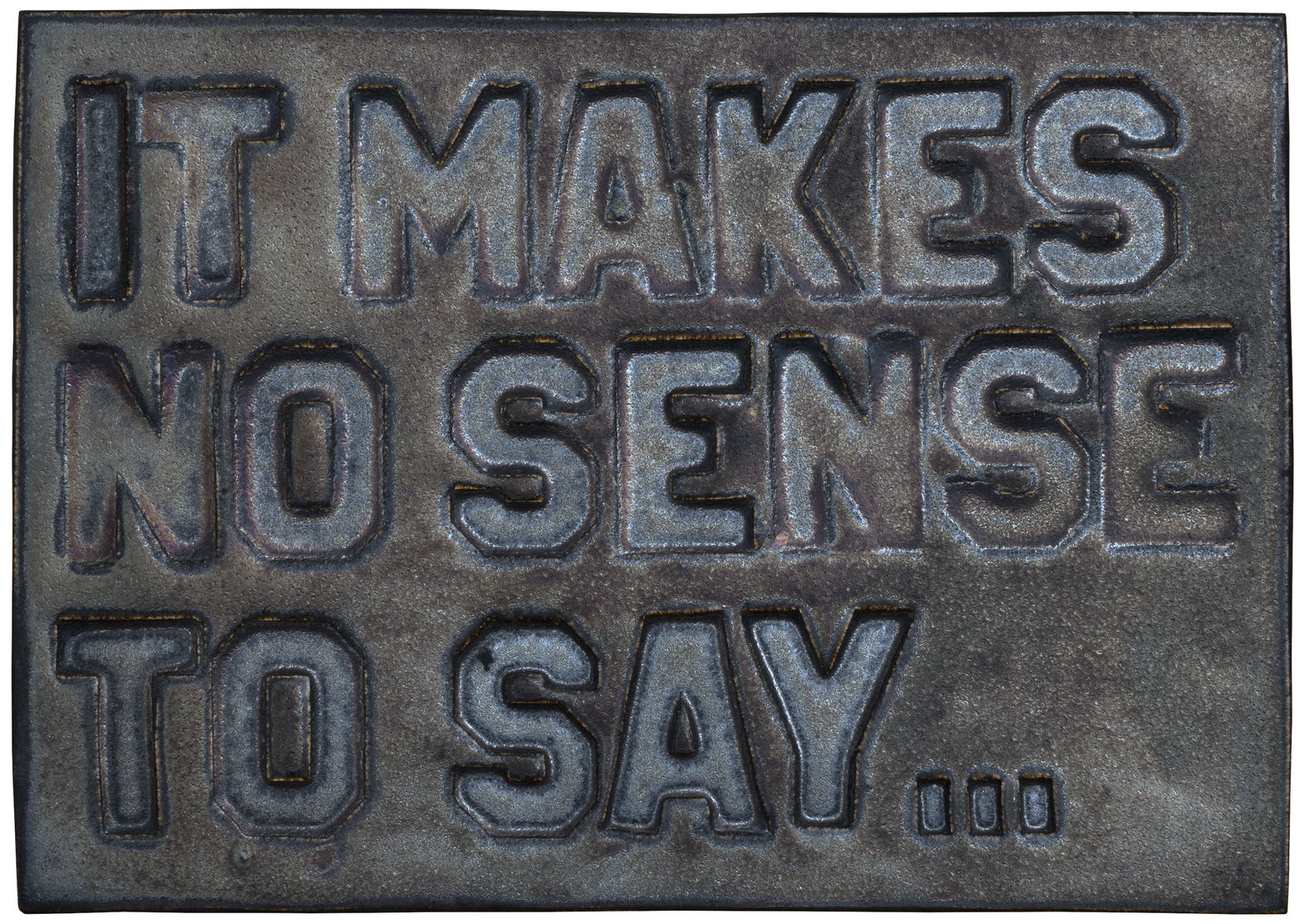 It makes no sense to say — Ольга и Олег Татаринцевы